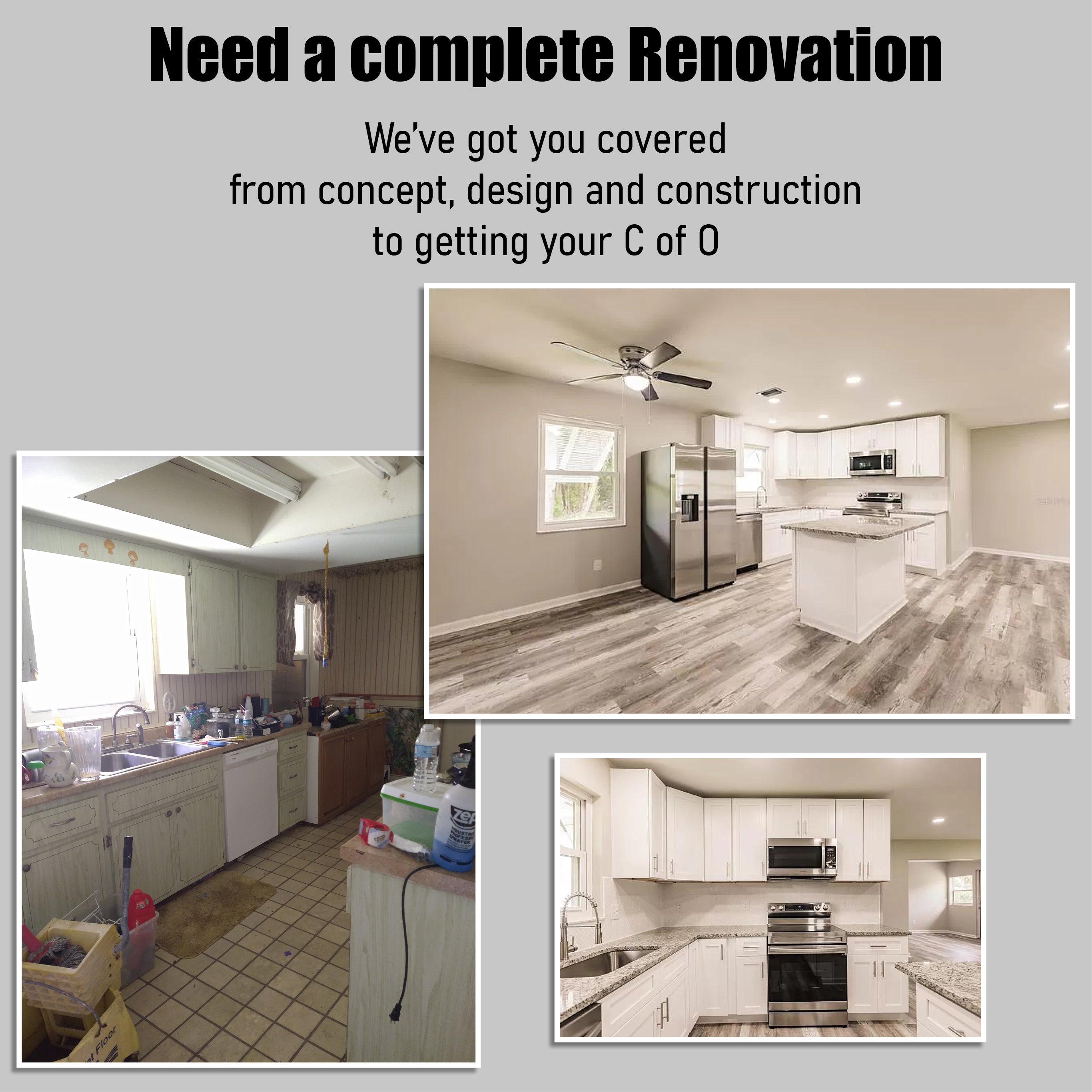 Complete Home Renovation – Sunshine Custom Home Builders, LLC