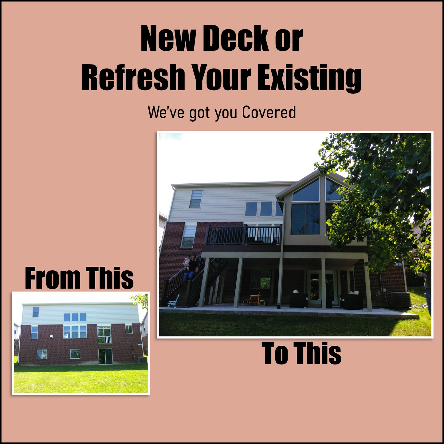 Custom Deck & Outdoor Living Spaces